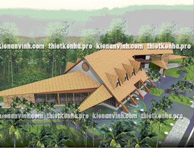 Thiết kế khu phức hợp kết hợp resort đẹp