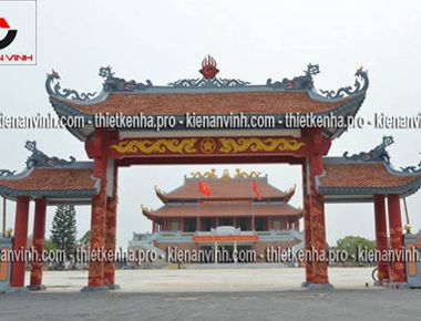 Thiết kế kiến trúc nhà truyền thống tại Hưng Hà