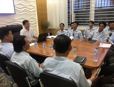 Đội ngũ cai công trình thiết kế nhà đẹp Kiến An Vinh