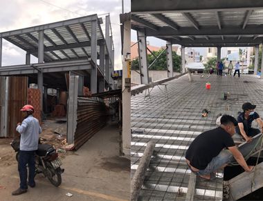 Thiết kế và thi công nhà xưởng khung thép tiền chế