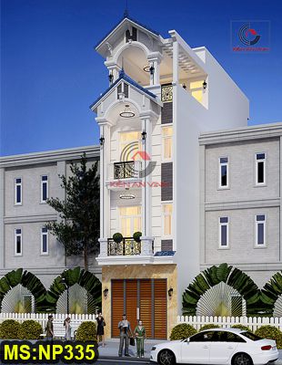 Mẫu nhà ống 3 tầng mái thái cực độc đáo | Thiết kế nhà phố đẹp