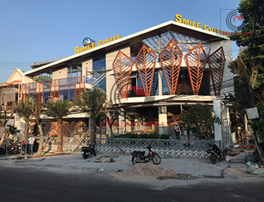 Thi công quán cafe thiết kế hiện đại đẹp ấn tượng nhất 2021